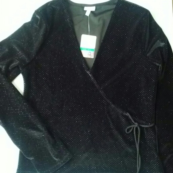 NWT Velvet Sparkle Shirt - Picture 3 of 5